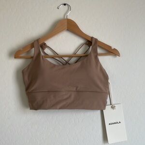 Adanola sports bra | cross Back Nude size L